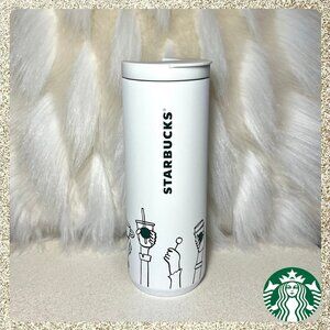 💚🤍 NWT 2026 Starbucks 'Coffee For All' Cheers SS Insulated 16oz Tumbler